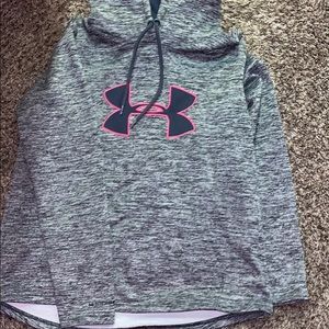 Women’s fleece lined Under Armor Hoodie (Medium)